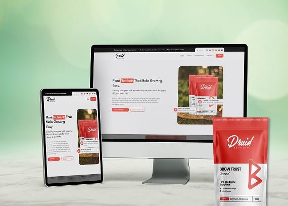 Druid Nutrients website
